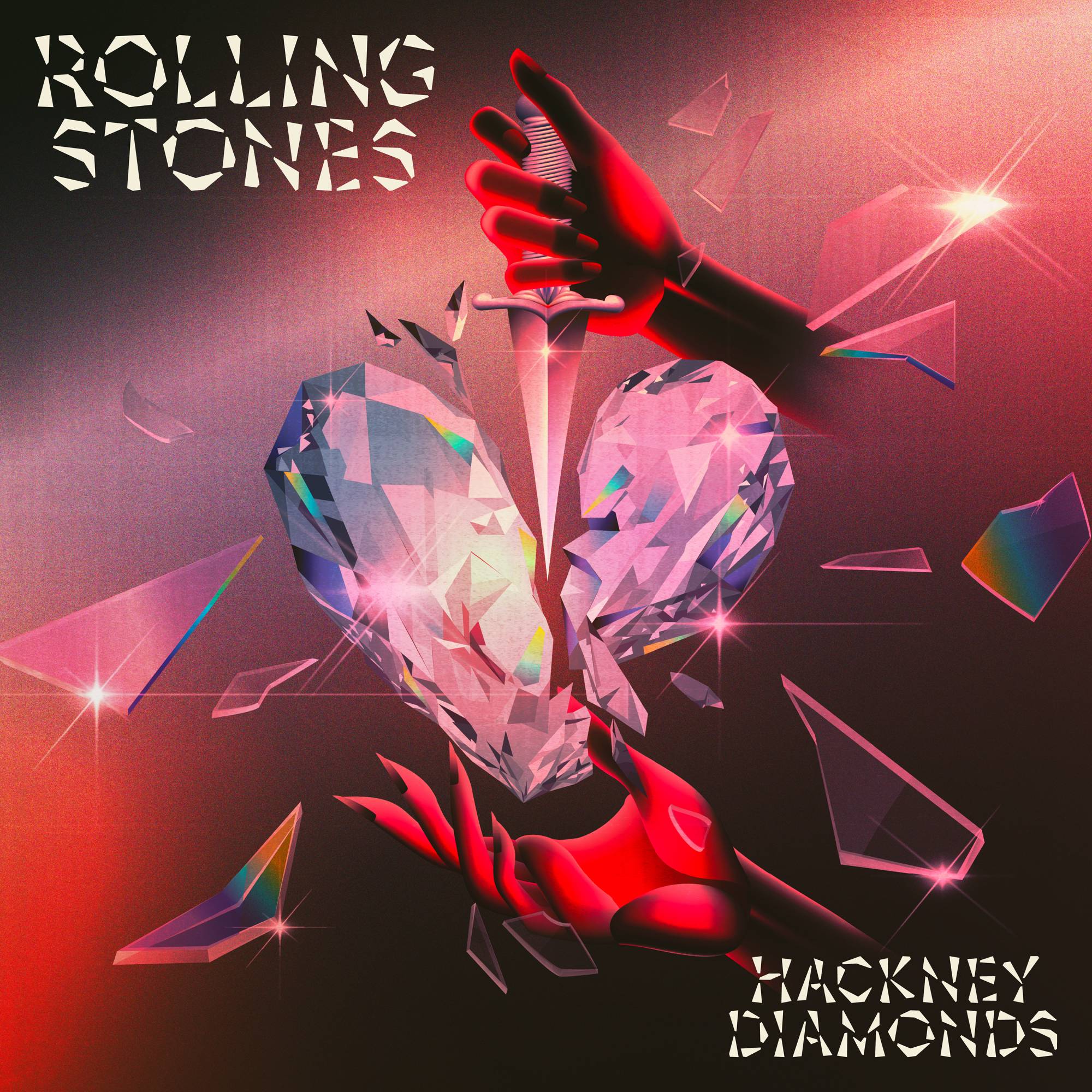 The Rolling Stones 'Hackney Diamonds' album artwork. Credit: PRESS