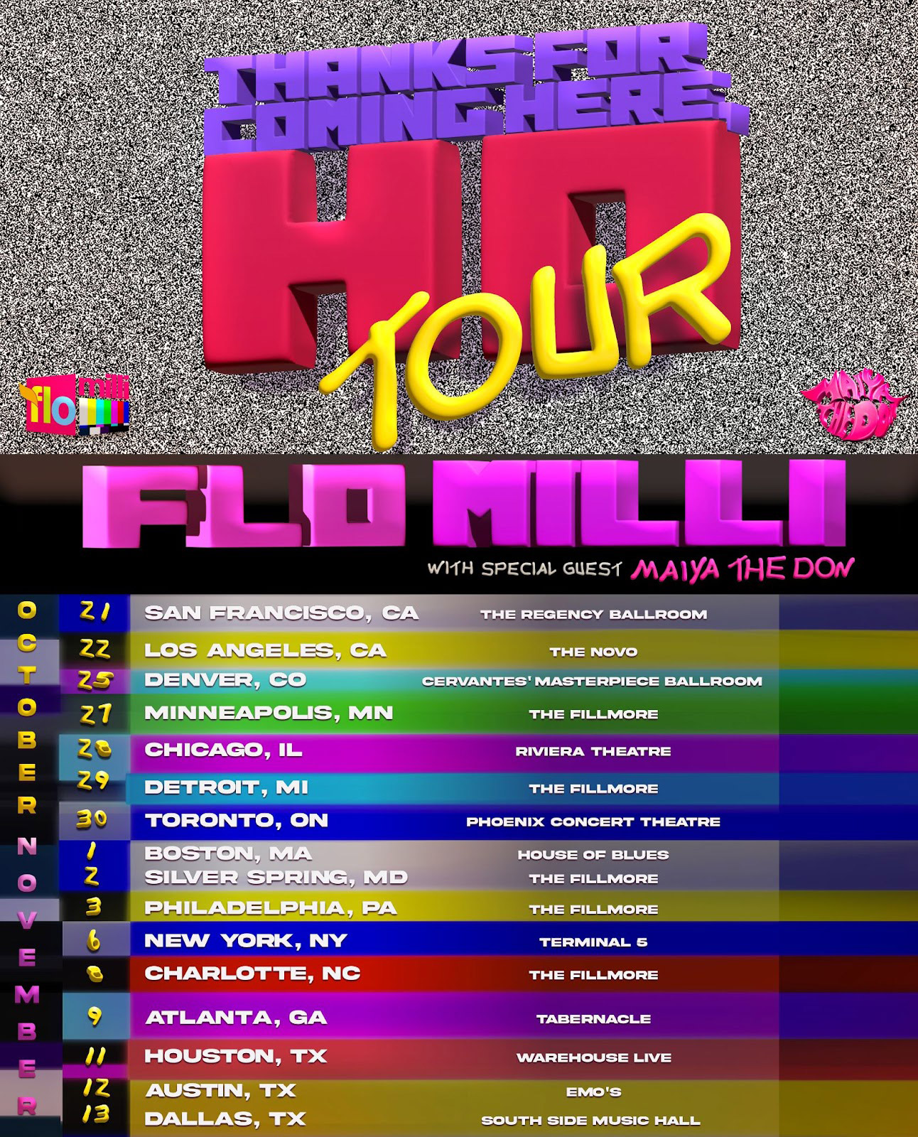 Flo Milli 2023 tour