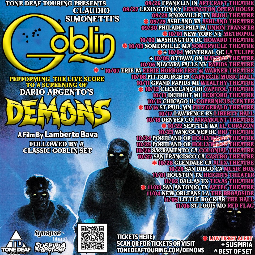 goblin demons tour