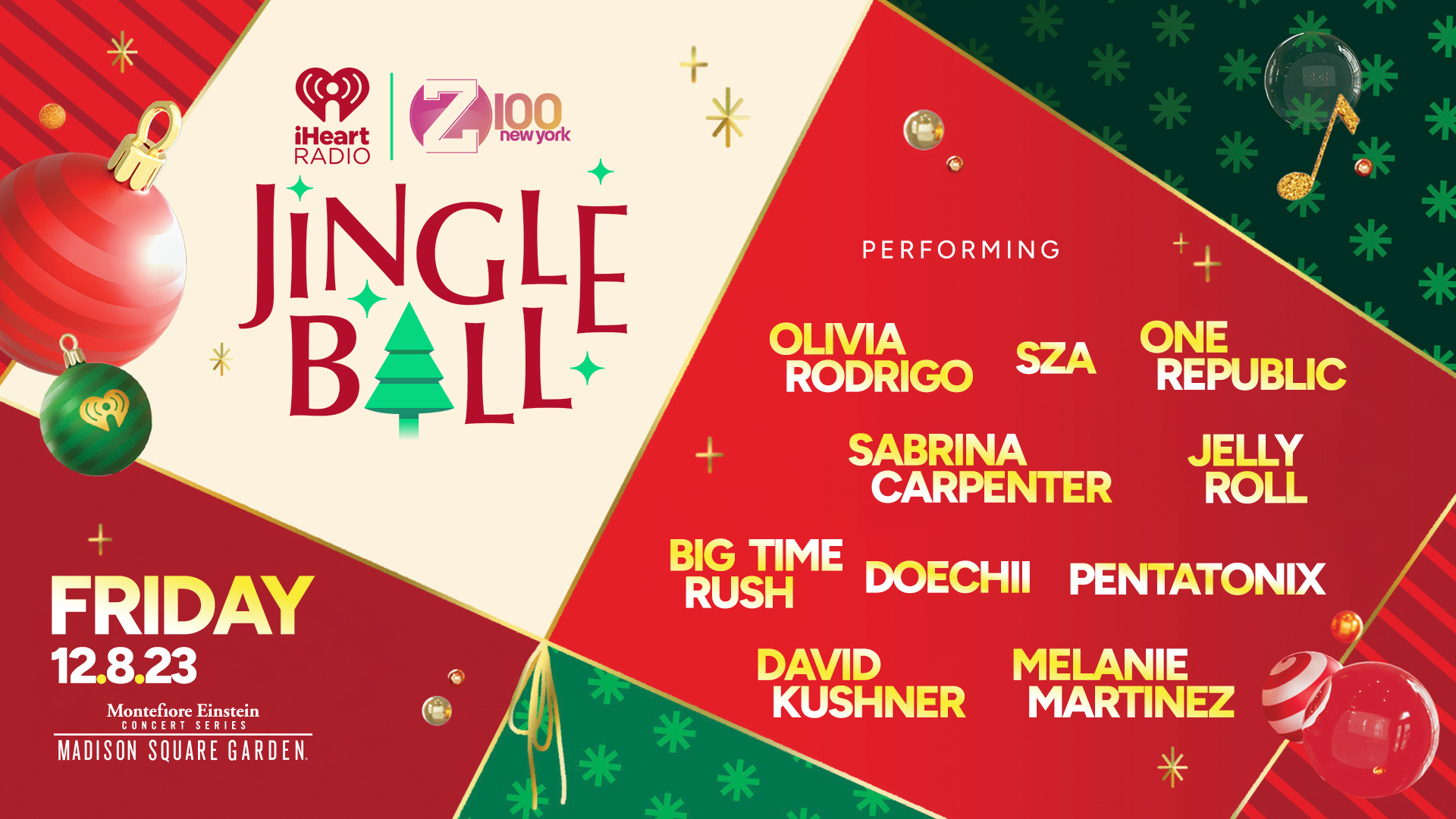 z100 jingle ball 2023