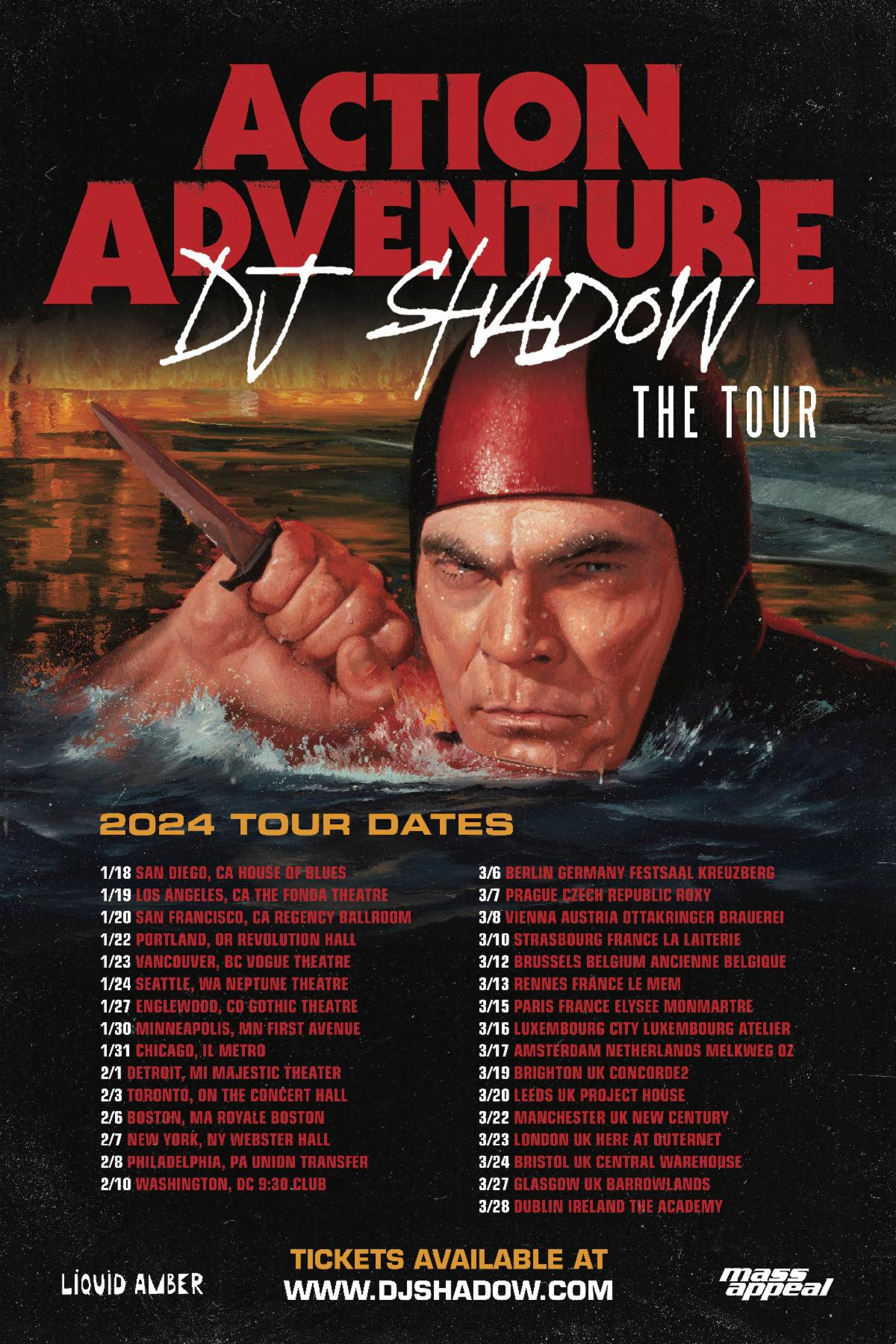 dj shadow action adventure tour