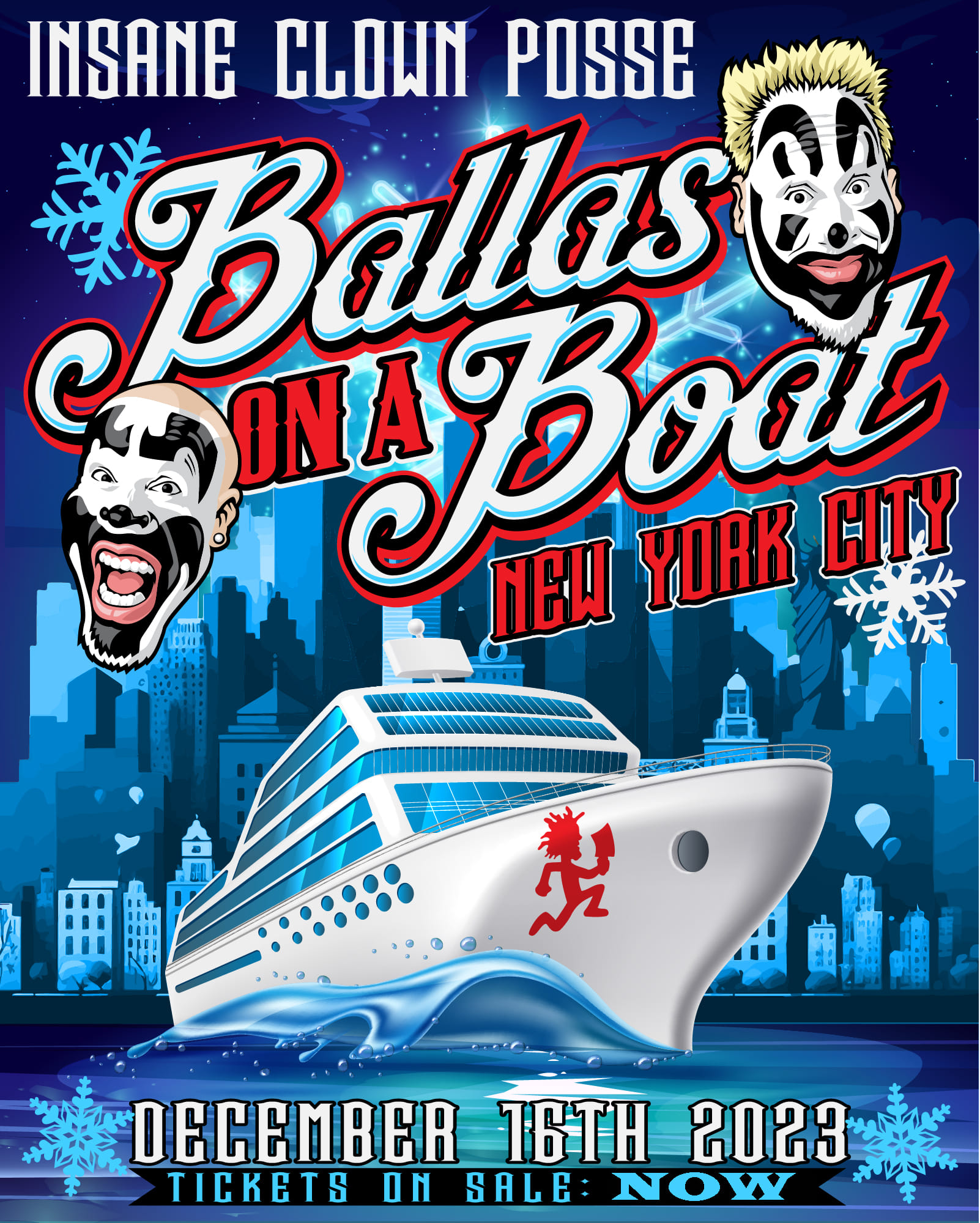 Ballas on a Boat Cruise 2023 Insane Clown Posse