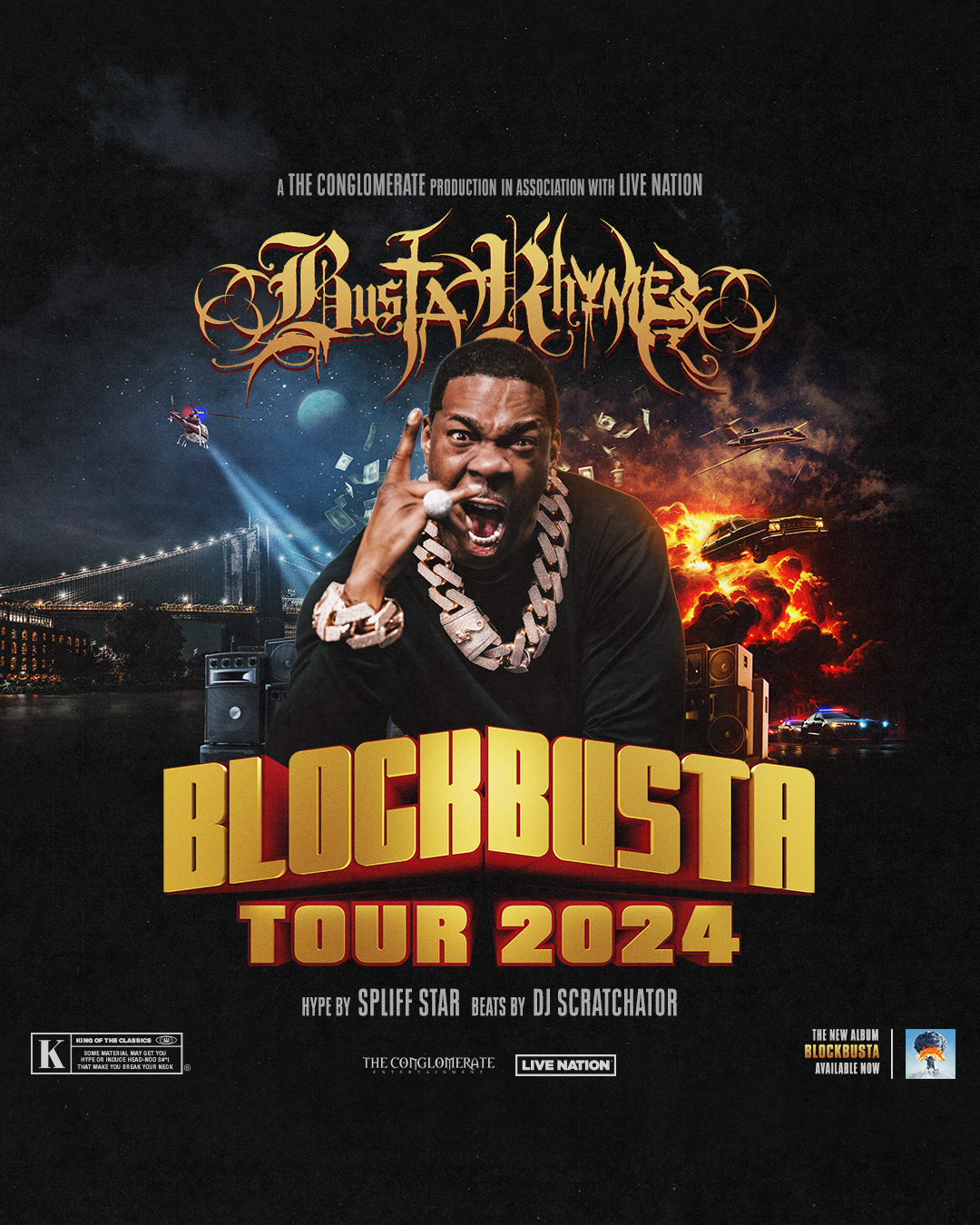 busta rhymes 2024 blockbusta tour