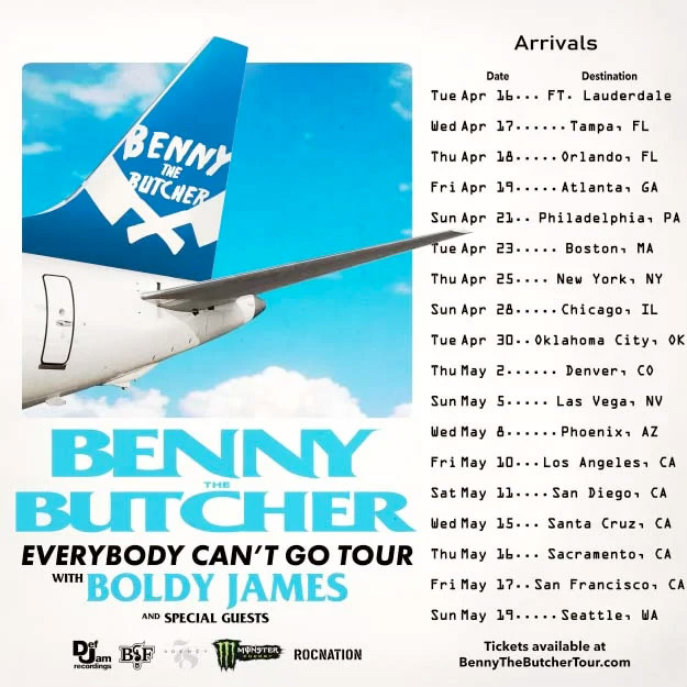 Benny The Butcher 2024 tour