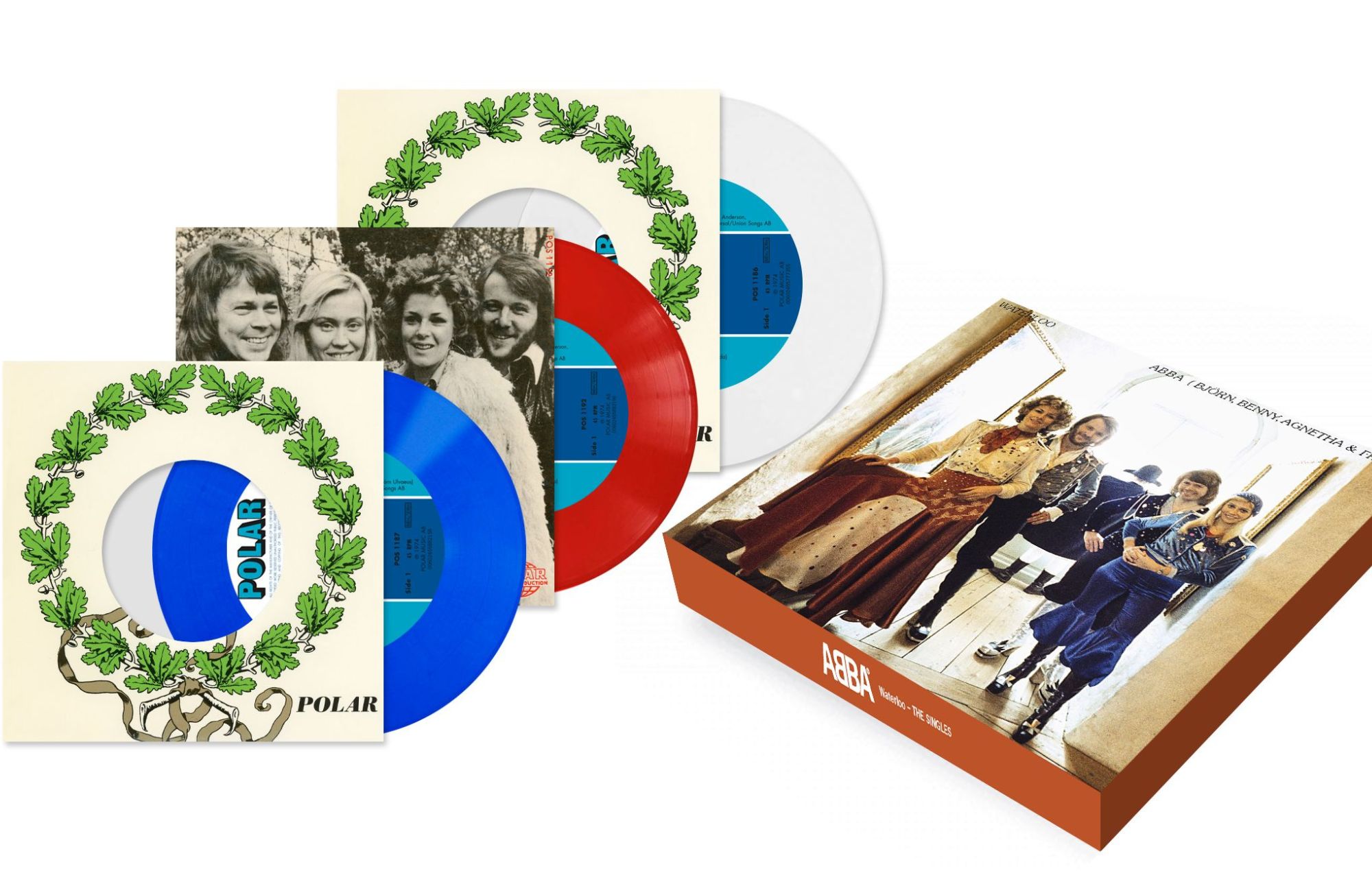 ABBA 50th Anniversary 'Waterloo' vinyl reissue.