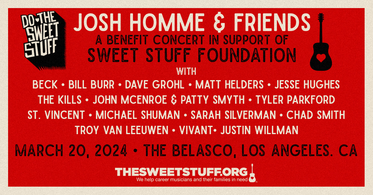 josh homme and friends poster