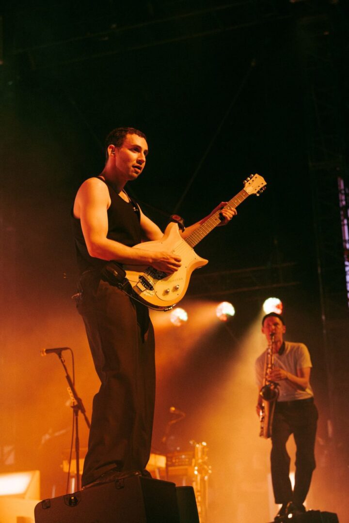 Bleachers at Coachella 2024