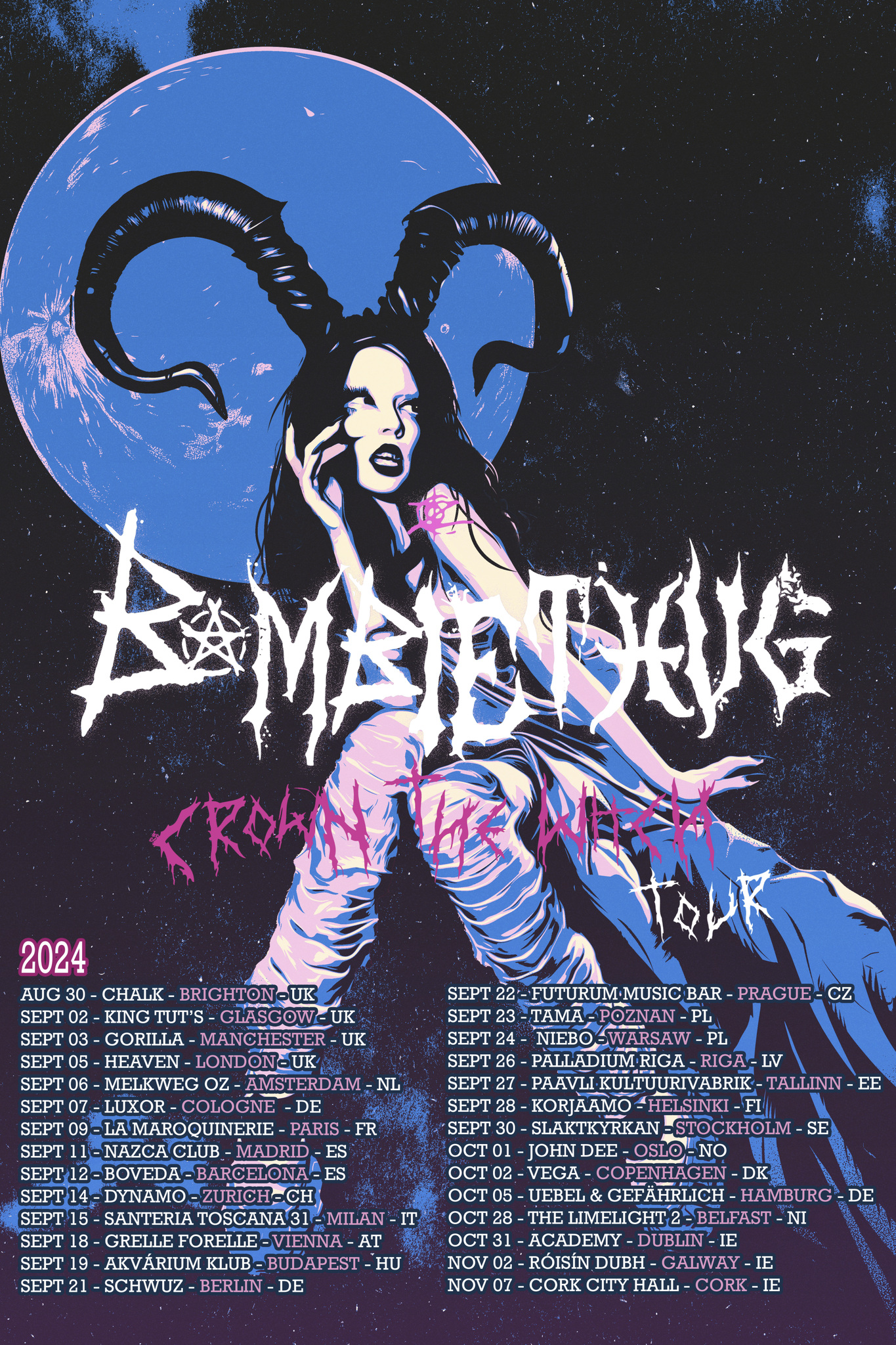 Bambie Thug Tour Poster