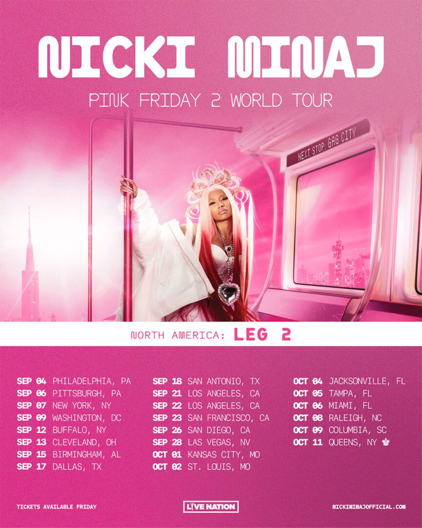 Nicki Minaj - Pink Friday tour 2