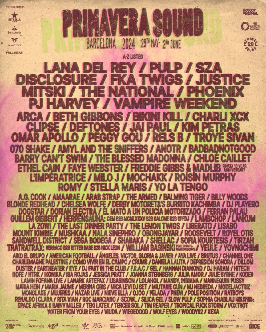 Primavera Sound Barcelona 2024