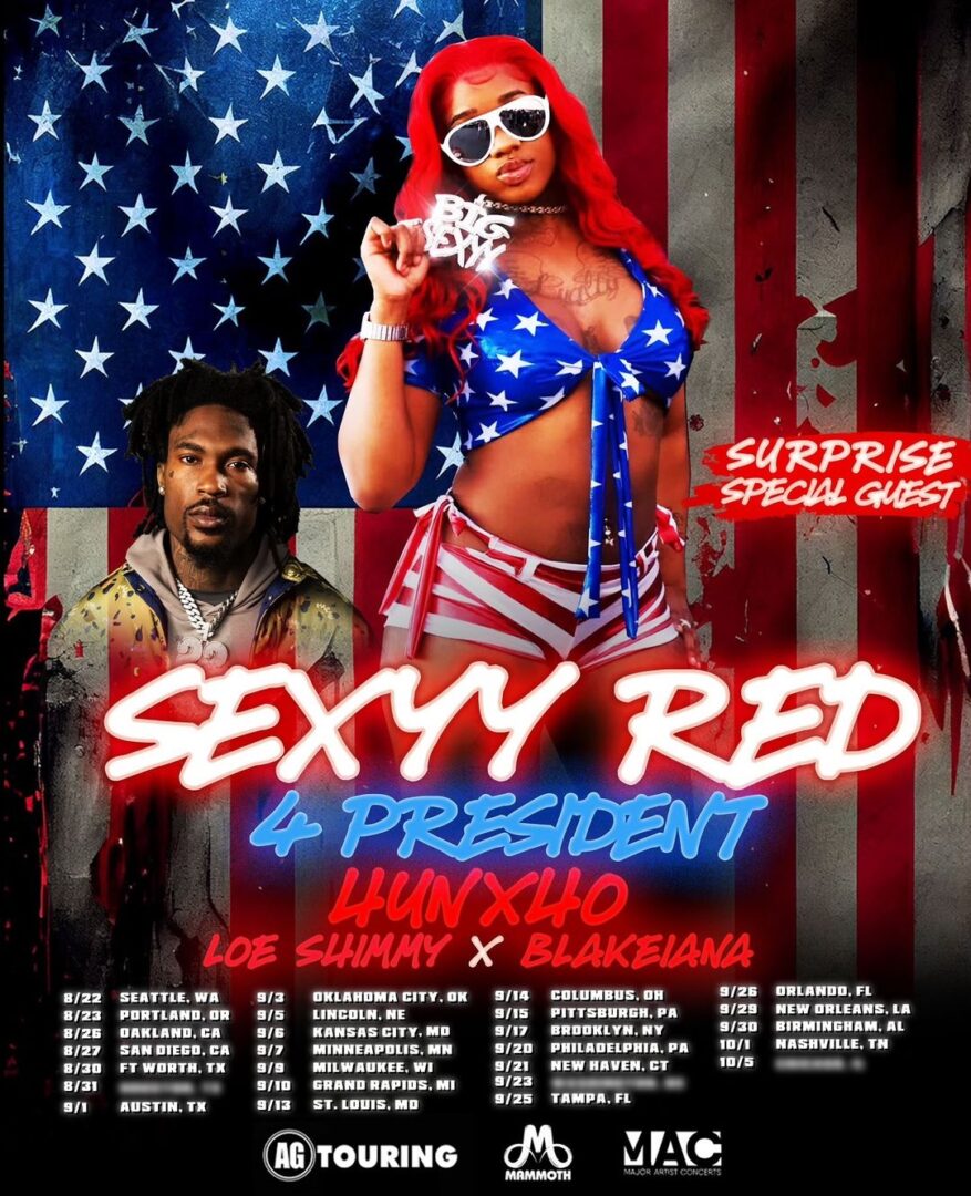 Sexyy Red 2024 tour