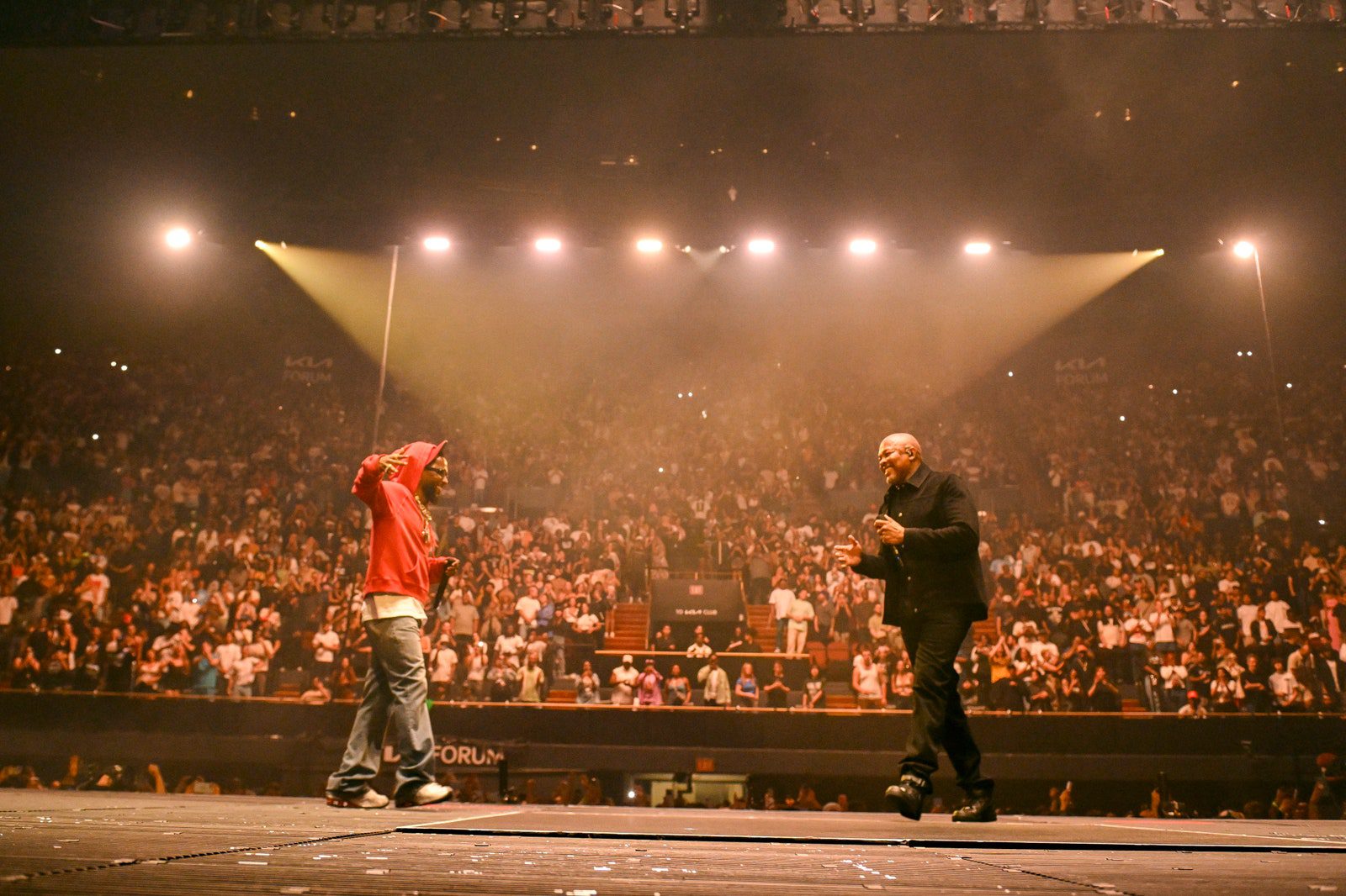 Kendrick Lamar and Dr. Dre