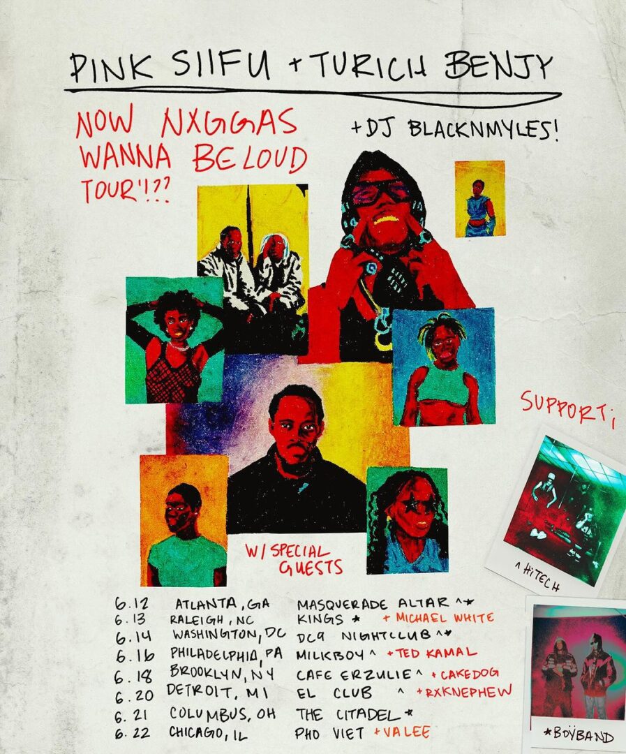 pink siifu tour