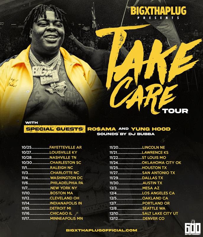 BigXThaPlug tour