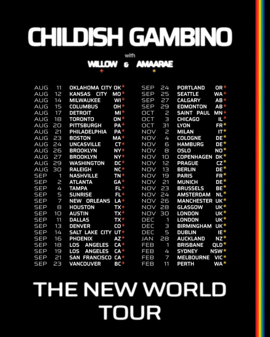 Childish Gambino: The New World Tour