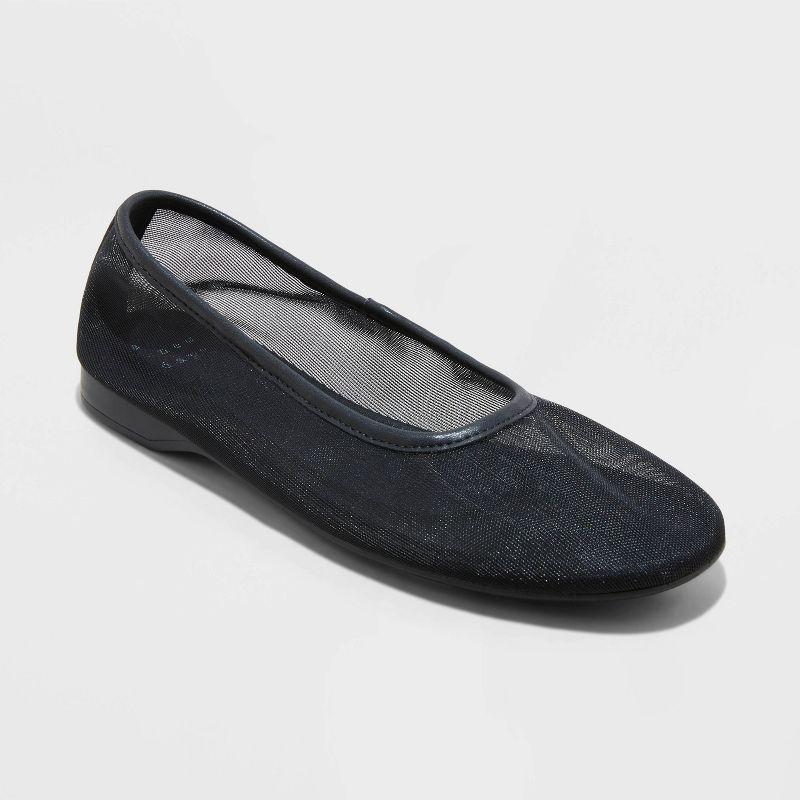 women's mesh ballet flats