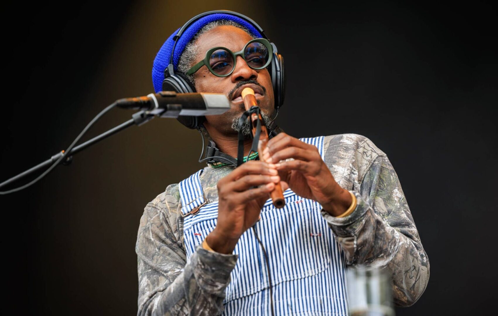 Andre 3000 performs at Øyafestivalen 2024 in Oslo, Norway. CREDIT: Per Ole Hagen/Redferns