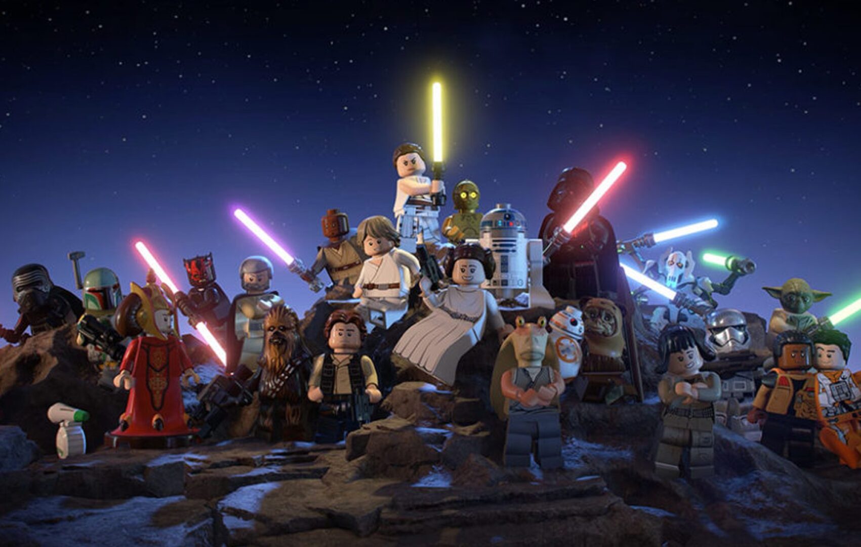 PS Plus August 2024 Games: Multiple Star Wars characters can be seen