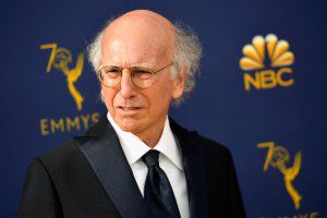 LOS ANGELES, CA - SEPTEMBER 17: Larry David attends the 70th Emmy Awards at Microsoft Theater on September 17, 2018 in Los Angeles, California.  (Photo by Matt Winkelmeyer/Getty Images)