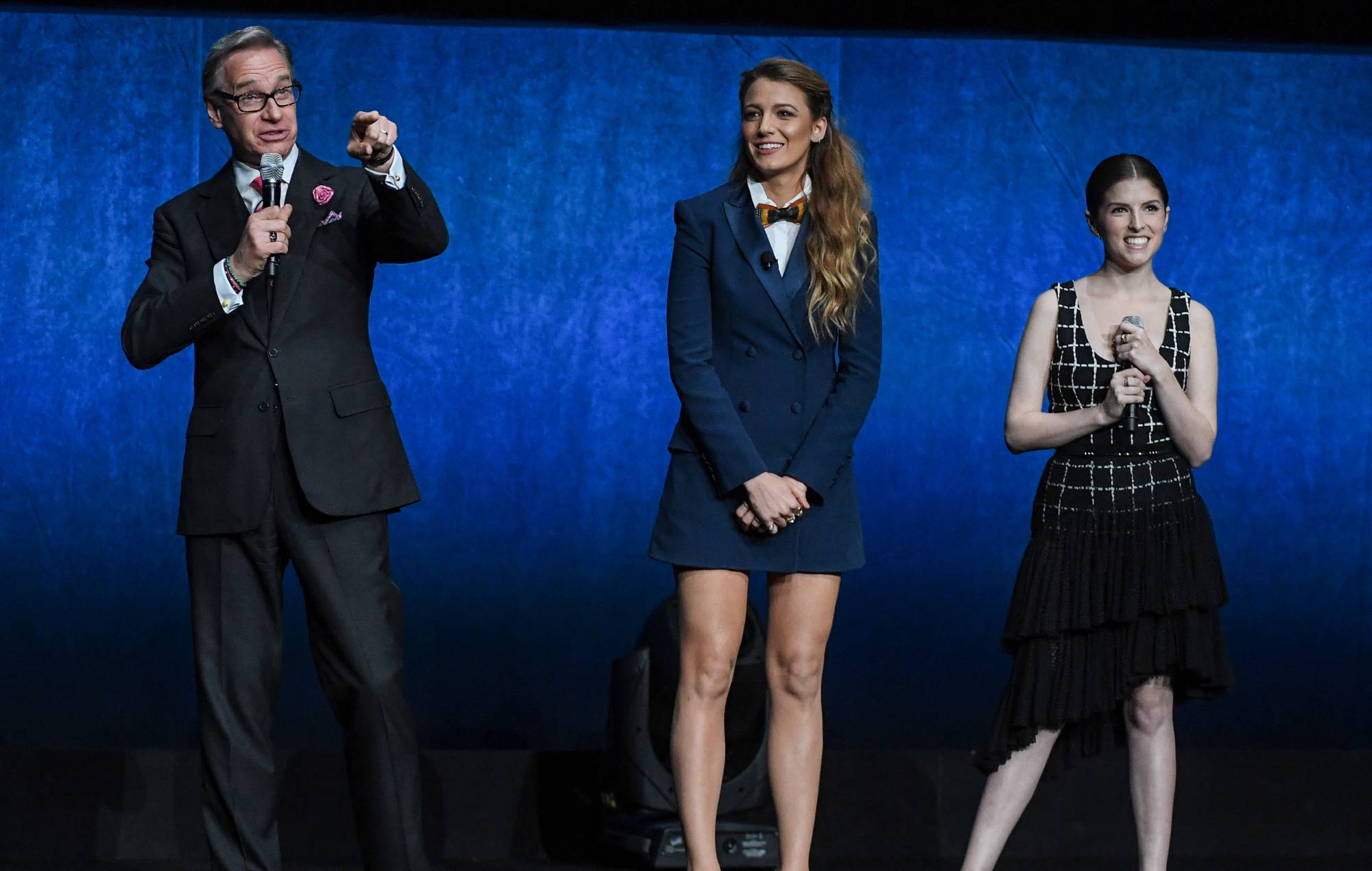 Paul Feig, Blake Lively and Anna Kendrick