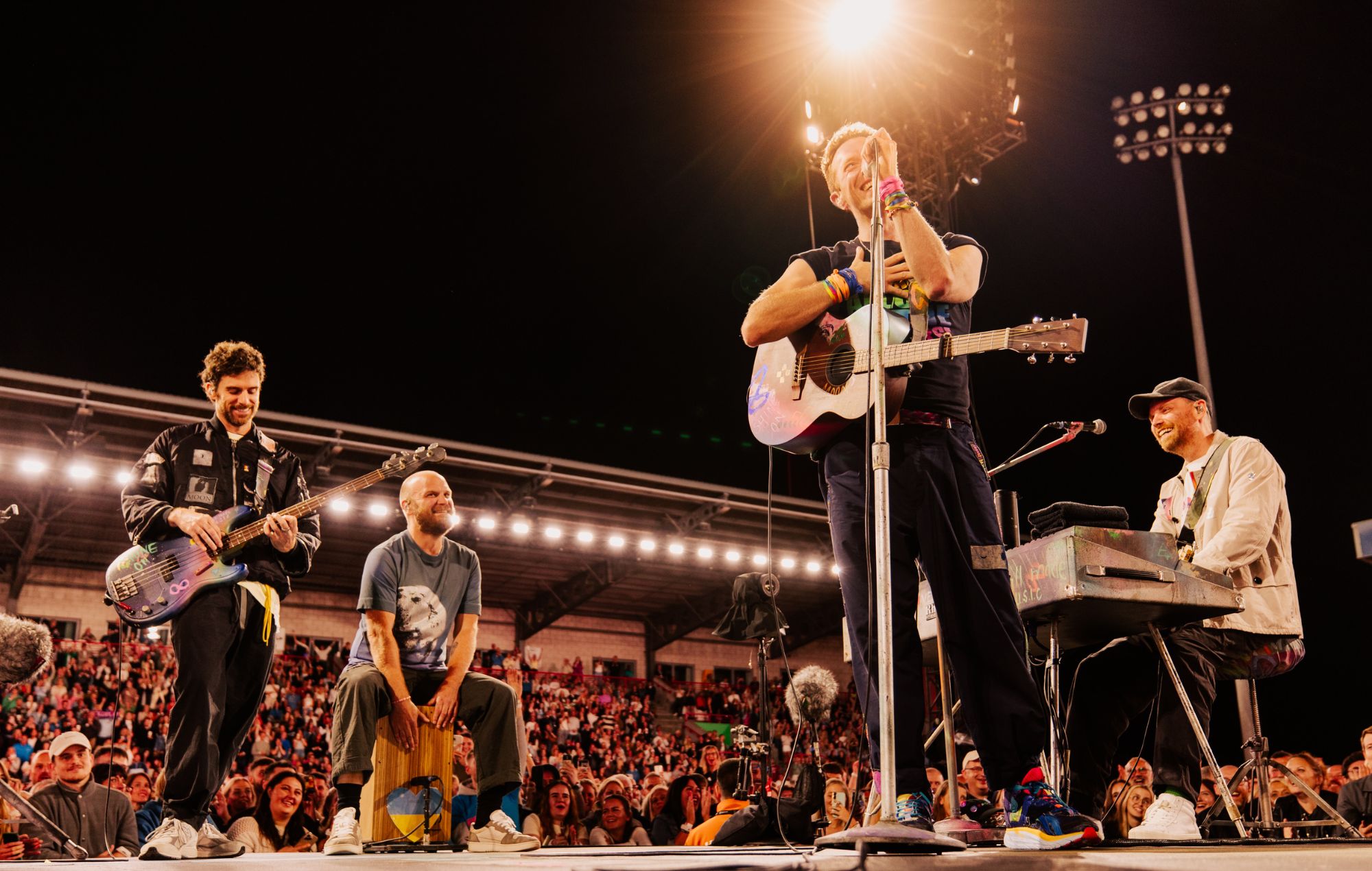 Coldplay in Hull, 2025. CREDIT: Anna Lee