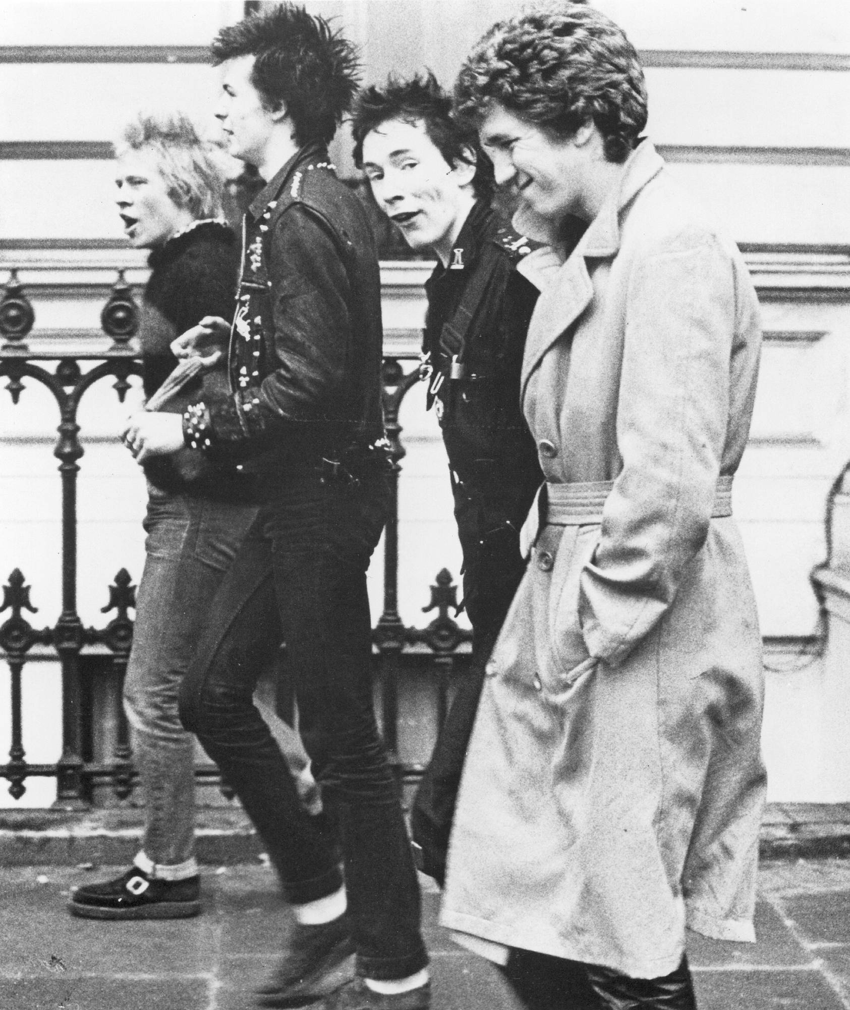 Sex Pistols in 1977 (Photo by Michael Ochs Archives/Getty Images)