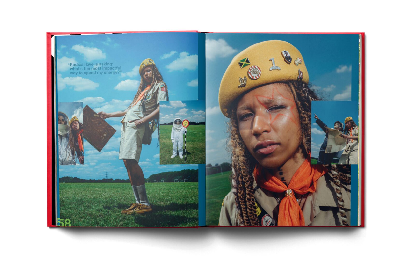 Lava La Rue in NME The Cover Book 2024-2025