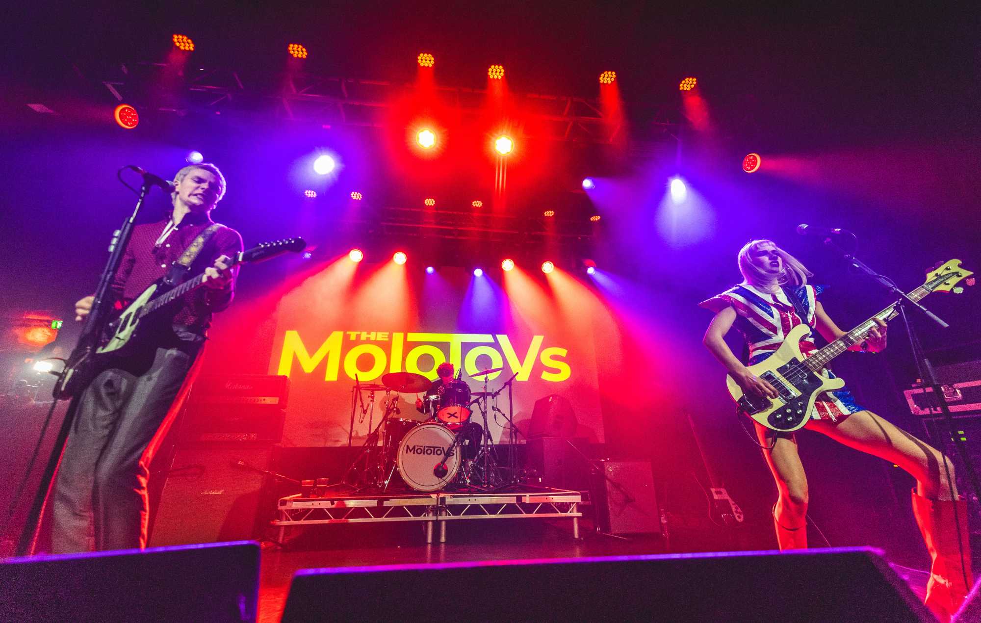 The Molotovs live at Electric Ballroom, London, 2025 (Photo by Joseph Okpako/WireImage)